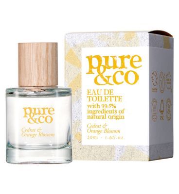 Pure &amp;amp; Co Cedrat and Orange Blossom eau de toilette 50ml