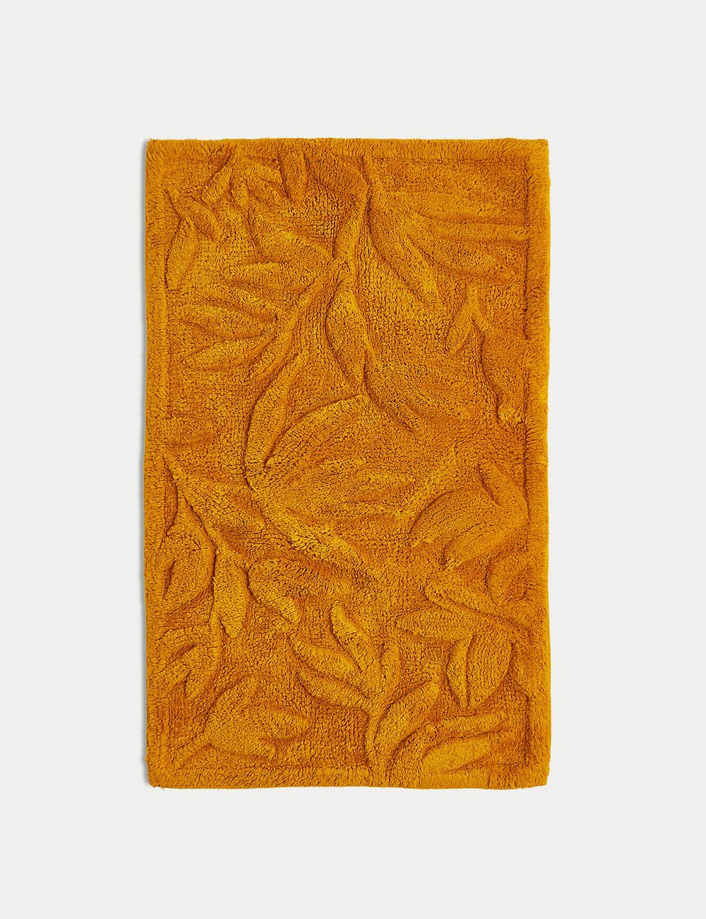 Pure Cotton Bamboo Leaf Bath Mat