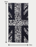 Pure Cotton Floral Union Jack Beach Towel