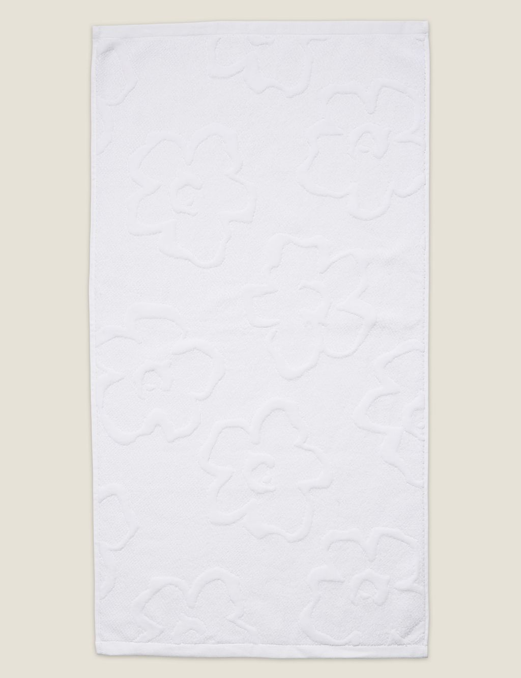 Pure Cotton Magnolia Textured Towel