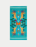 Pure Cotton Mythical Tiger Beach Towel