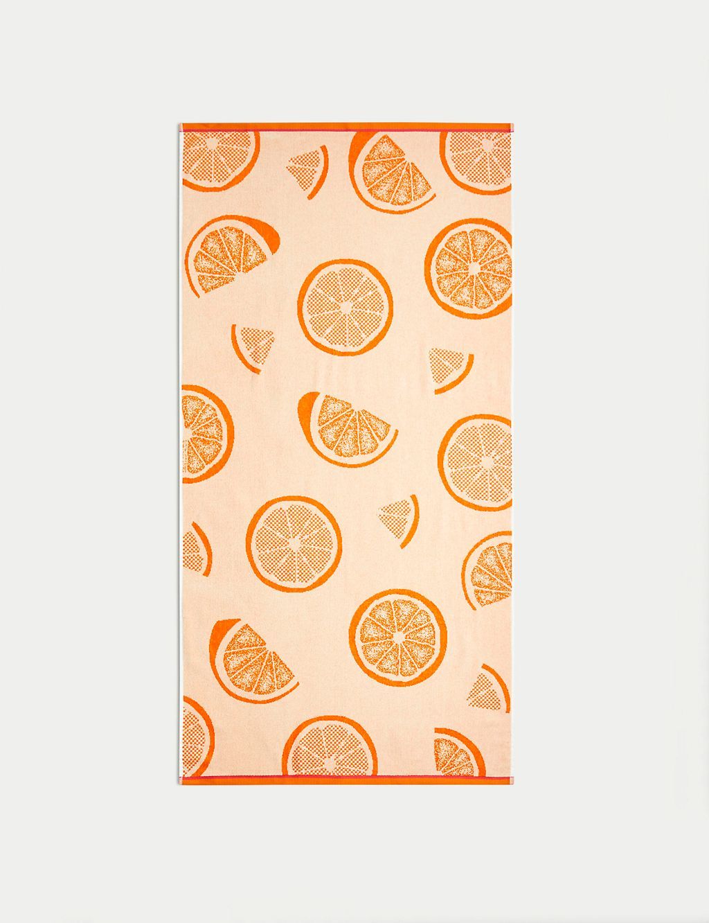 Pure Cotton Orange Slices Beach Towel