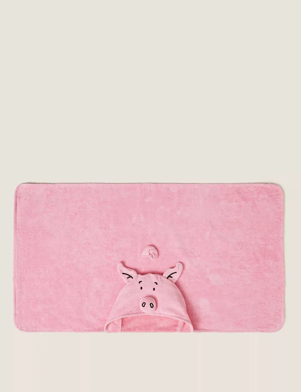 Pure Cotton Percy Pig&amp;trade; Kids Hooded Towel