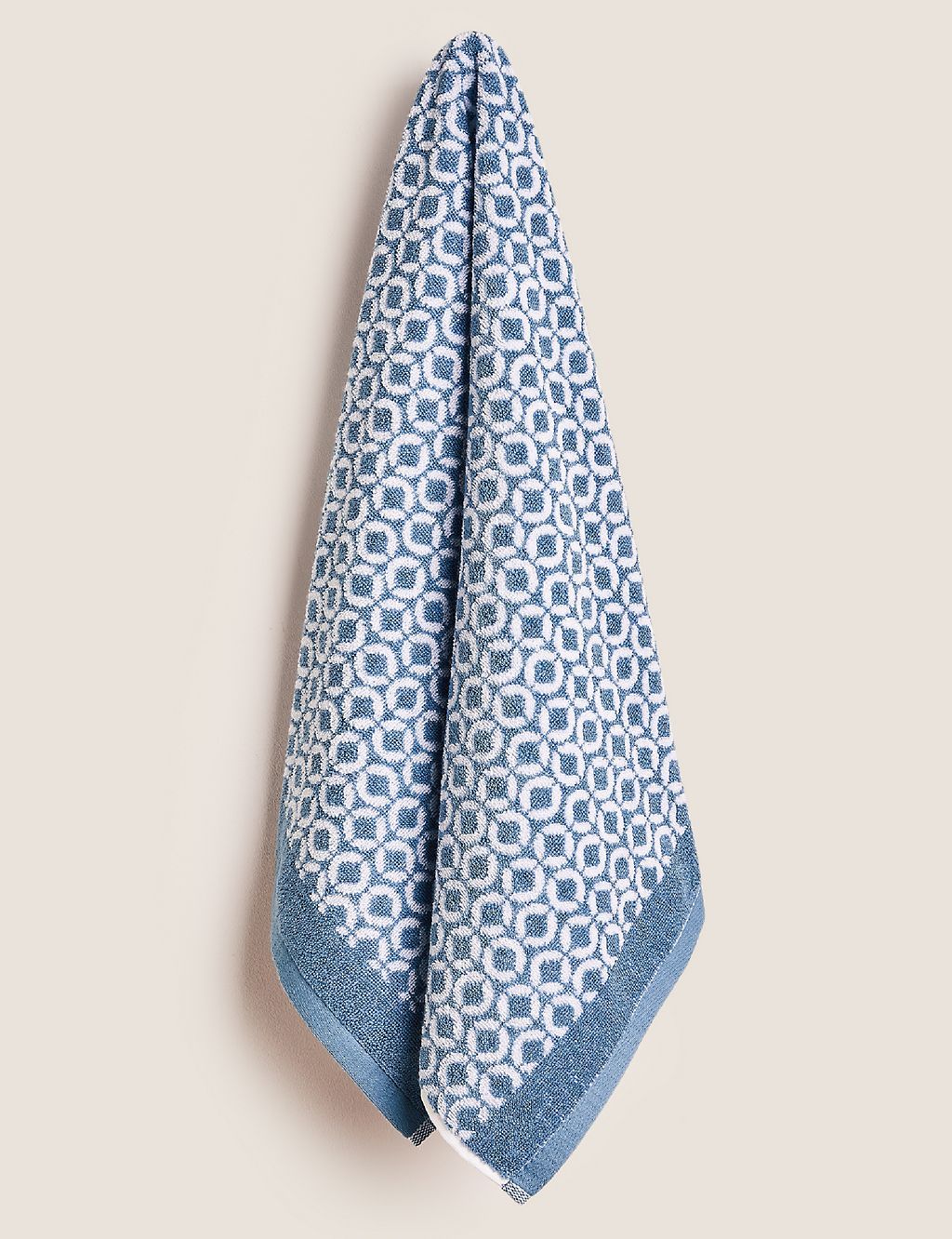 Pure Cotton Repeat Links Towel