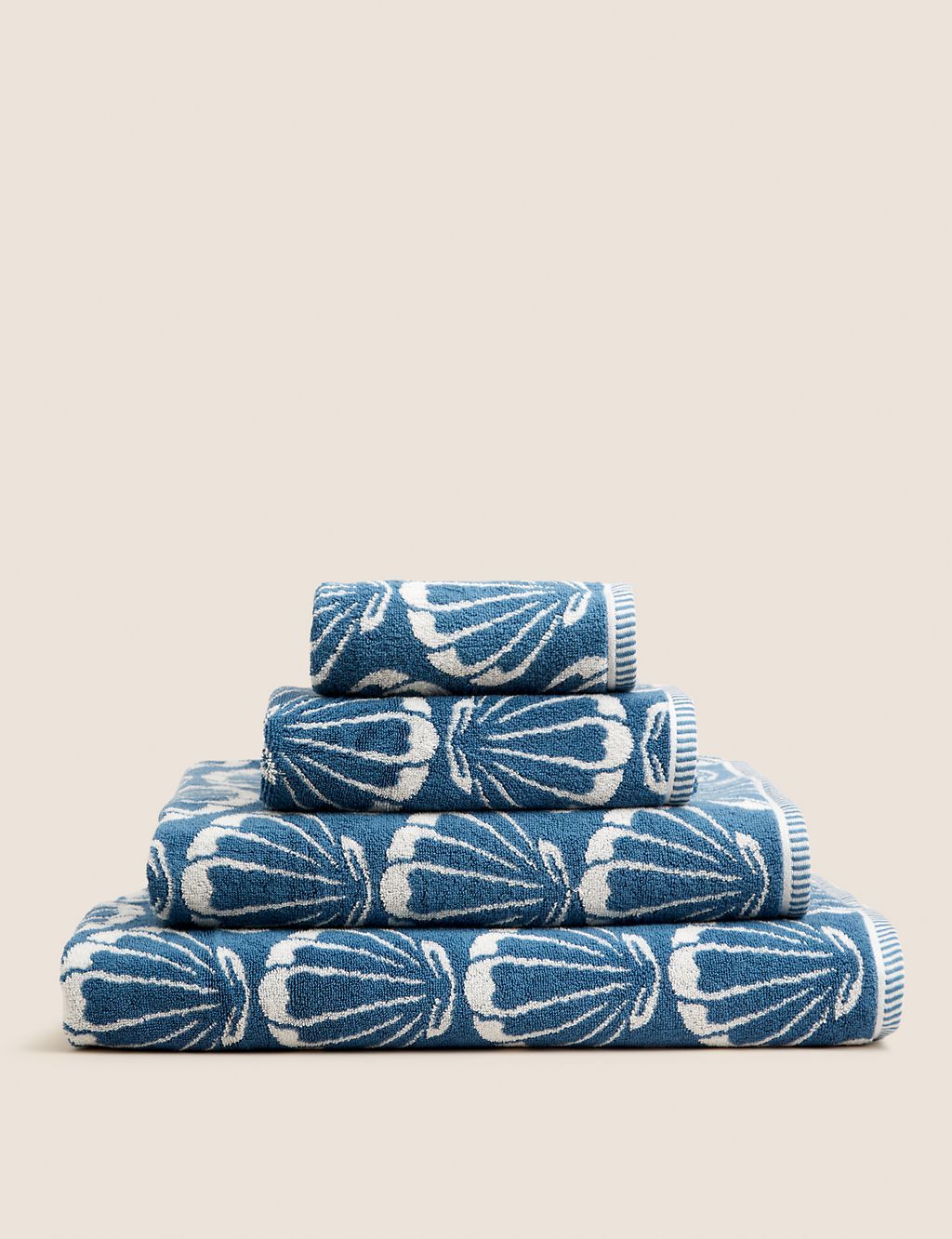 Pure Cotton Shell Jacquard Towel