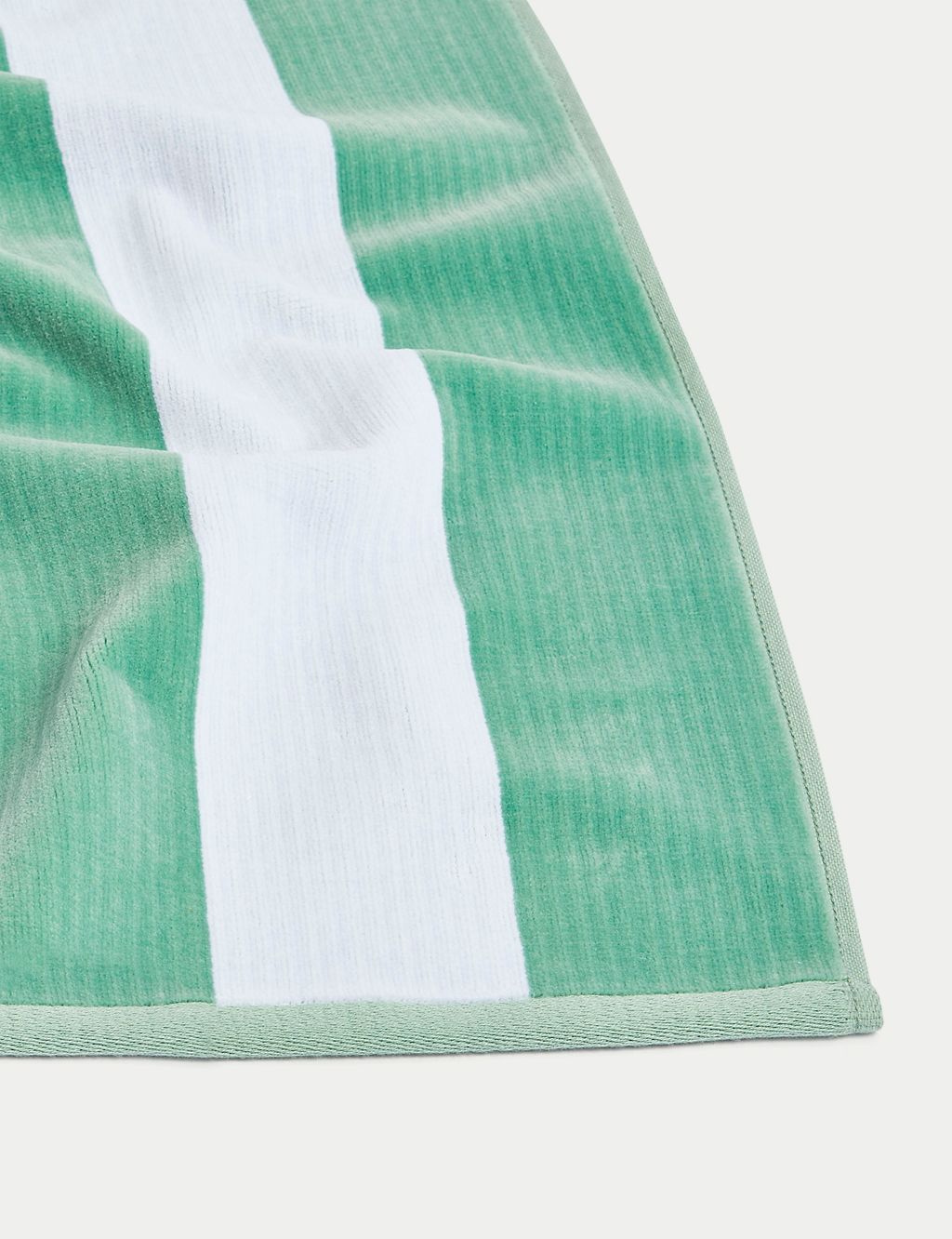 Pure Cotton Striped Sand Resistant Beach Towel