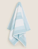 Pure Cotton Striped Textured Towel