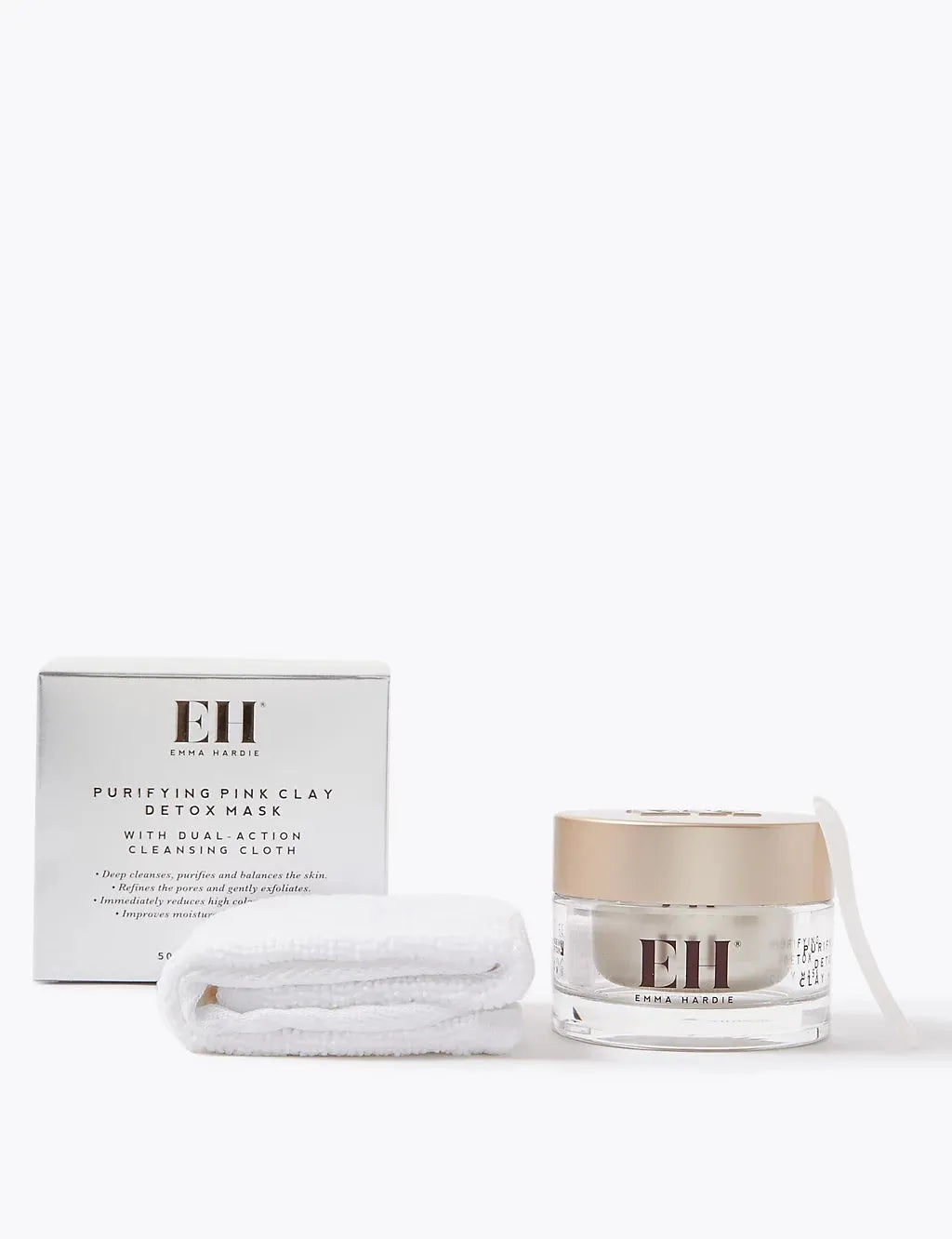 Purifying Detox Clay Mask with Cleansing Cloth 50ml