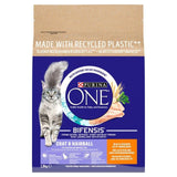 Purina One Coat and Hairball Chicken Dry Cat Food   2.8kg