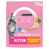 Purina One Kitten Dry Cat Food Chicken &amp;amp; Wholegrain 750g