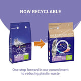 Purina ONE Sensitive Dry Cat Food Turkey and Rice   2.8kg