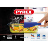 Pyrex Cook&amp;amp;Go Glass Roaster Large 30cm