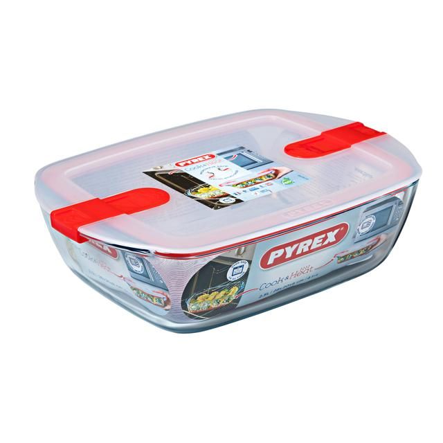 Pyrex Cook&amp;amp;Heat Dish &amp;amp; Lid 23cm