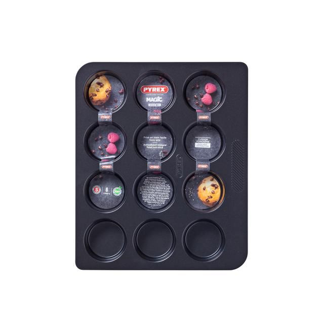 Pyrex Magic 12 Cup Muffin Tin 31cm