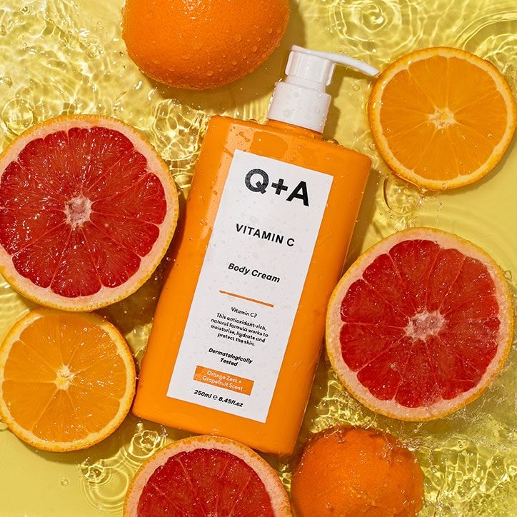Q+A Vitamin C Body Cream 250ml
