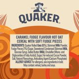 Quaker Heavenly Oats Caramel Fudge Porridge Cereal Pot   58g