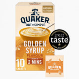 Quaker Oat So Simple Golden Syrup Porridge Sachets 10x36g