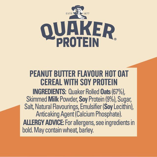 Quaker Oat So Simple Protein Peanut Butter Porridge Pot   58g