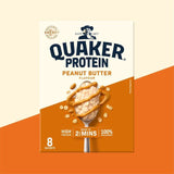 Quaker Oat So Simple Protein Peanut Butter Porridge Sachets Cereal   8 x 1 per pack