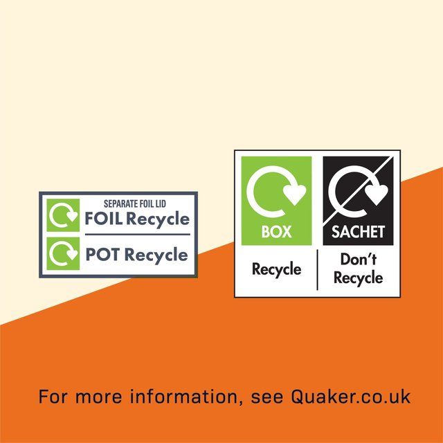 Quaker Oat So Simple Protein Peanut Butter Porridge Sachets Cereal   8 x 1 per pack