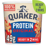 Quaker Oat So Simple Protein Porridge Cereal Pot Original    49g