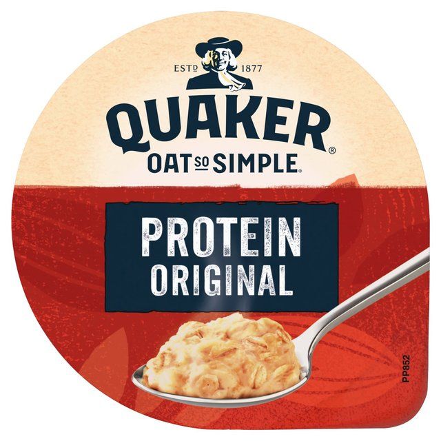 Quaker Oat So Simple Protein Porridge Cereal Pot Original    49g