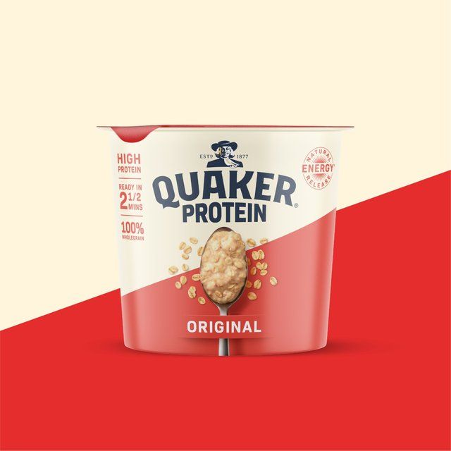 Quaker Oat So Simple Protein Porridge Cereal Pot Original    49g