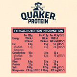 Quaker Oat So Simple Protein Strawberries &amp;amp; Cream Porridge Sachets Cereal   8 x 1 per pack