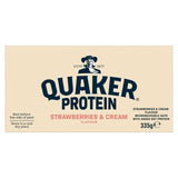 Quaker Oat So Simple Protein Strawberries &amp;amp; Cream Porridge Sachets Cereal   8 x 1 per pack