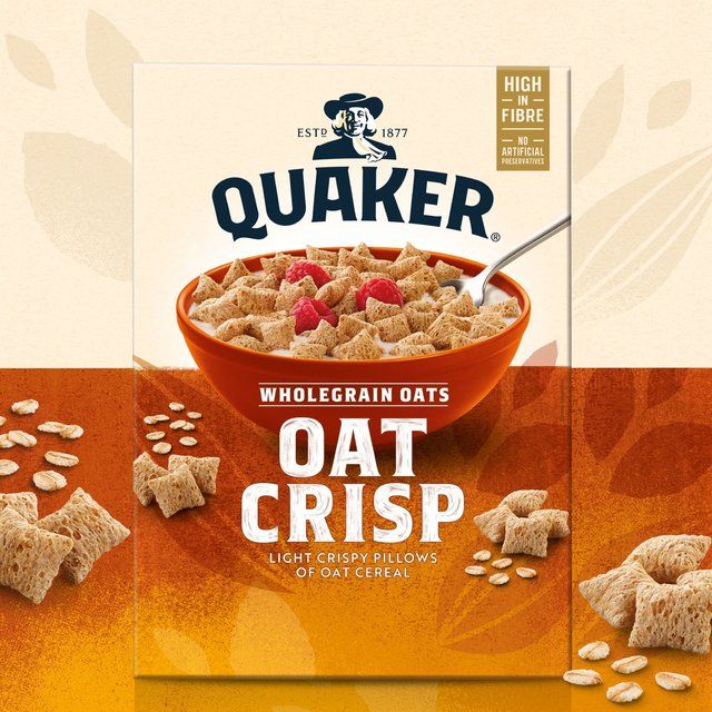 Quaker Original Oat Crisp Cereal   375g