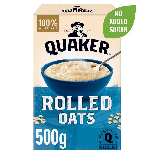 Quaker Rolled Oats Porridge Cereal   500g