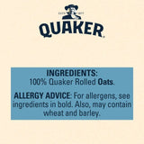 Quaker Rolled Oats Porridge Cereal   500g