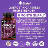 Quercetin Supplement 500mg High Strength Antioxidant Capsule
