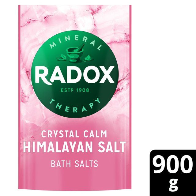 Radox Crystal Calm Himalayan Salts with Jasmine &amp;amp; Hibiscus   900g