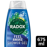 Radox Feel Awake 2-In-1 Body Wash &amp;amp; Shampoo 675ml