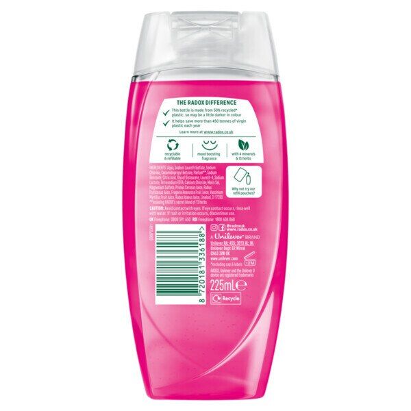 Radox Feel Radiant Mood Boosting Body Wash 225ml