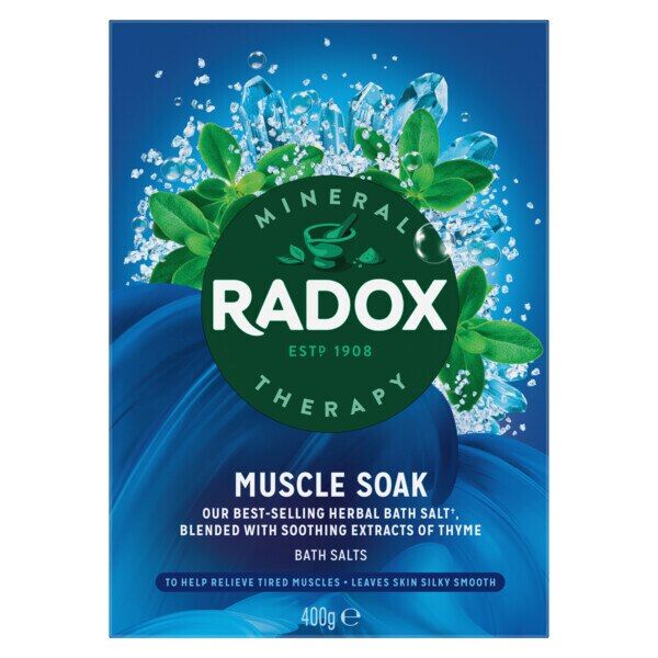 Radox Mineral Therapy Bath Salts Muscle Soak 400g