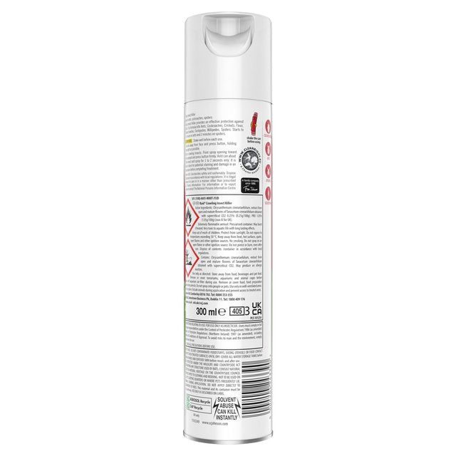 Raid Plant Based Crawling Insect Killer Aerosol Spray   300ml