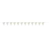 Rainbow Polka Dot Flag Banner 12ft