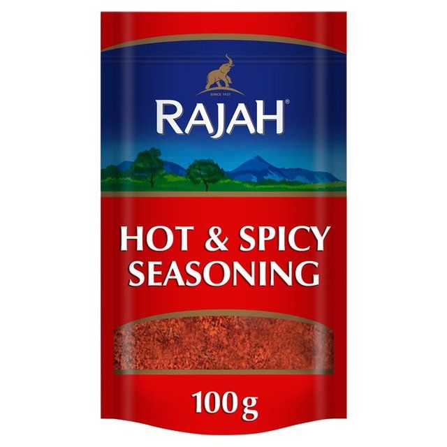 Rajah Spices Hot &amp;amp; Spicy Seasoning Powder   100g