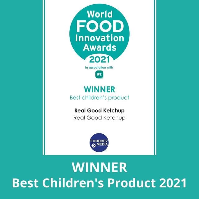 Real Good No Added Sugar Tomato Ketchup Recyclable   310g