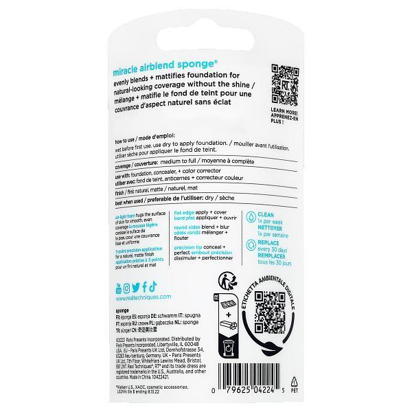 Real Techniques Miracle Airblend Sponge