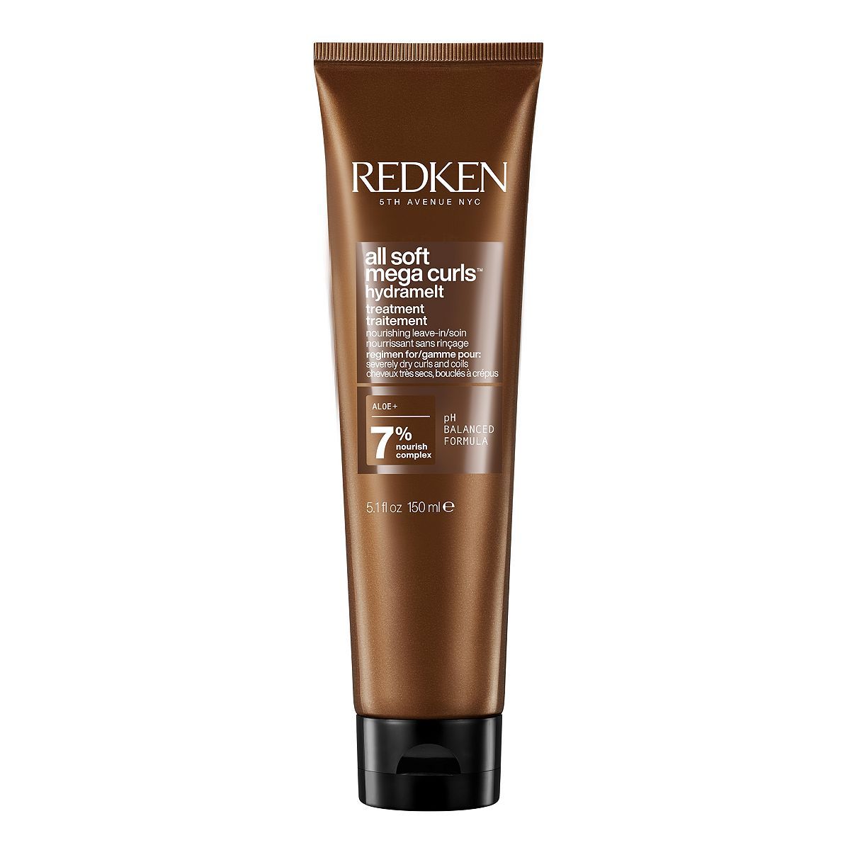 REDKEN All Soft Mega Curls, HydraMelt Leave In Conditioner, For Dry Curly &amp;amp; Coily Hair, Vegan Formula 150ml