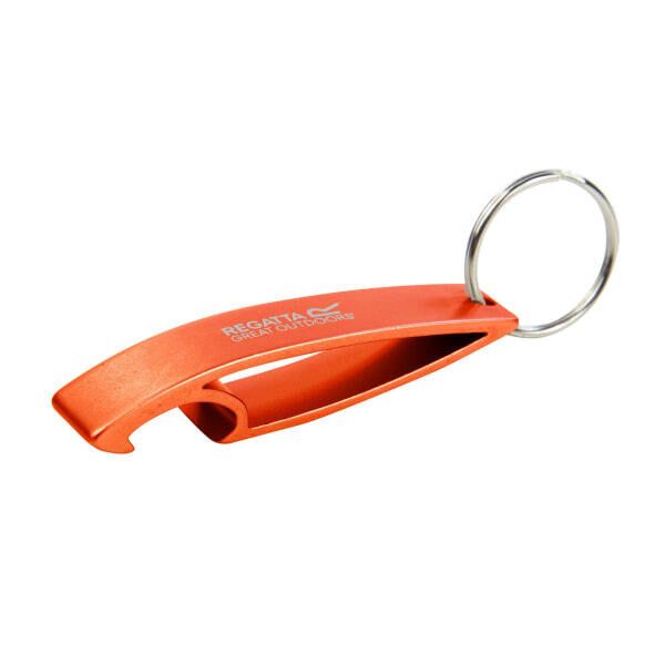 Regatta Steel Keyring Bottle Opener Orange