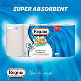 Regina Thirst Pockets Kitchen Roll   4 per pack