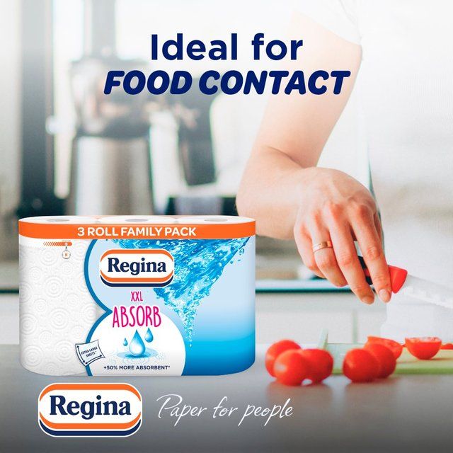 Regina XXL Absorb 3 Roll   3 per pack