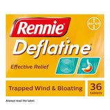 Rennie Deflatine Trapped Wind Relief Tablets x36