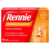 Rennie Orange Heartburn &amp;amp; Indigestion Relief Tablets   24 per pack