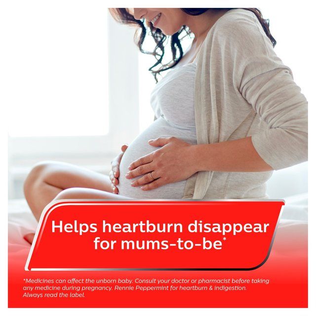 Rennie Peppermint Heartburn &amp;amp; Indigestion Relief Tablets   72 per pack
