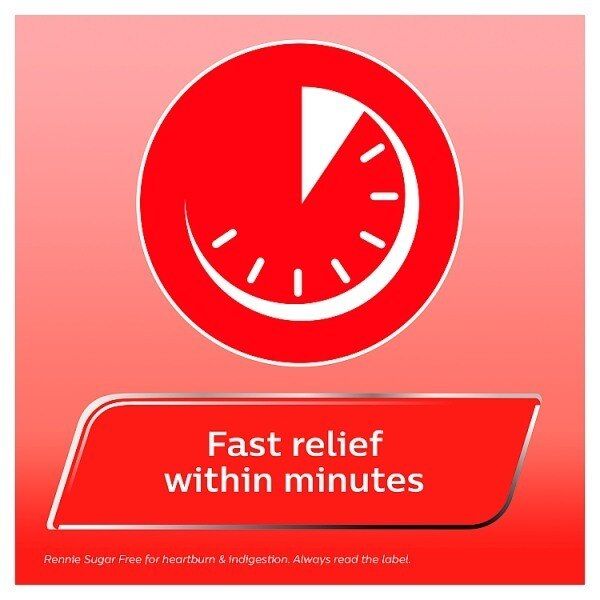 Rennie Spearmint Heartburn &amp;amp; Indigestion Relief 72 Tablets